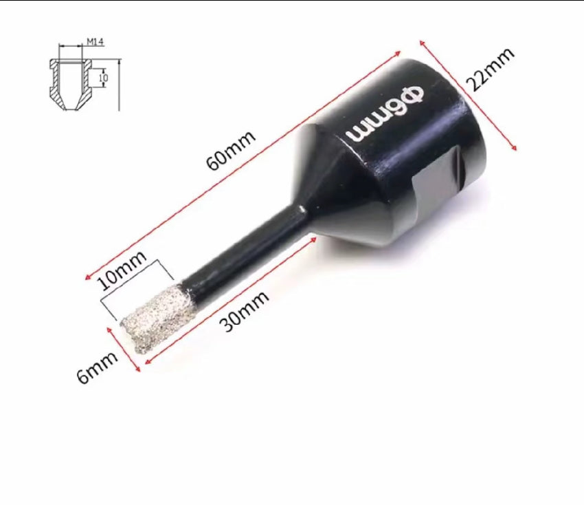 8mm/6mm Diamond Drill Bit Bundle
